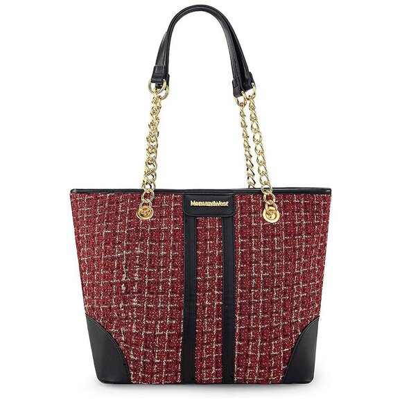 MEDIUM Chain Shoulder Bag for Women A-red
